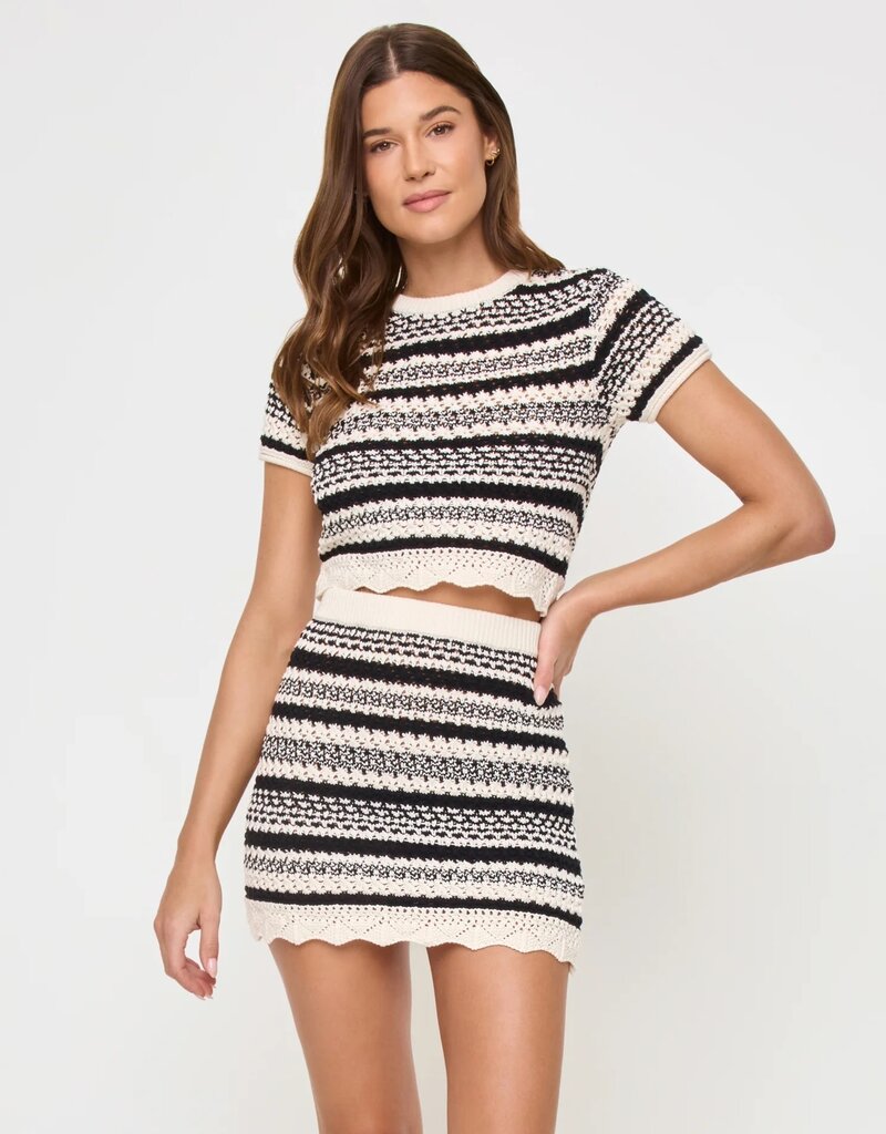 L Space Caicos Knit Skirt