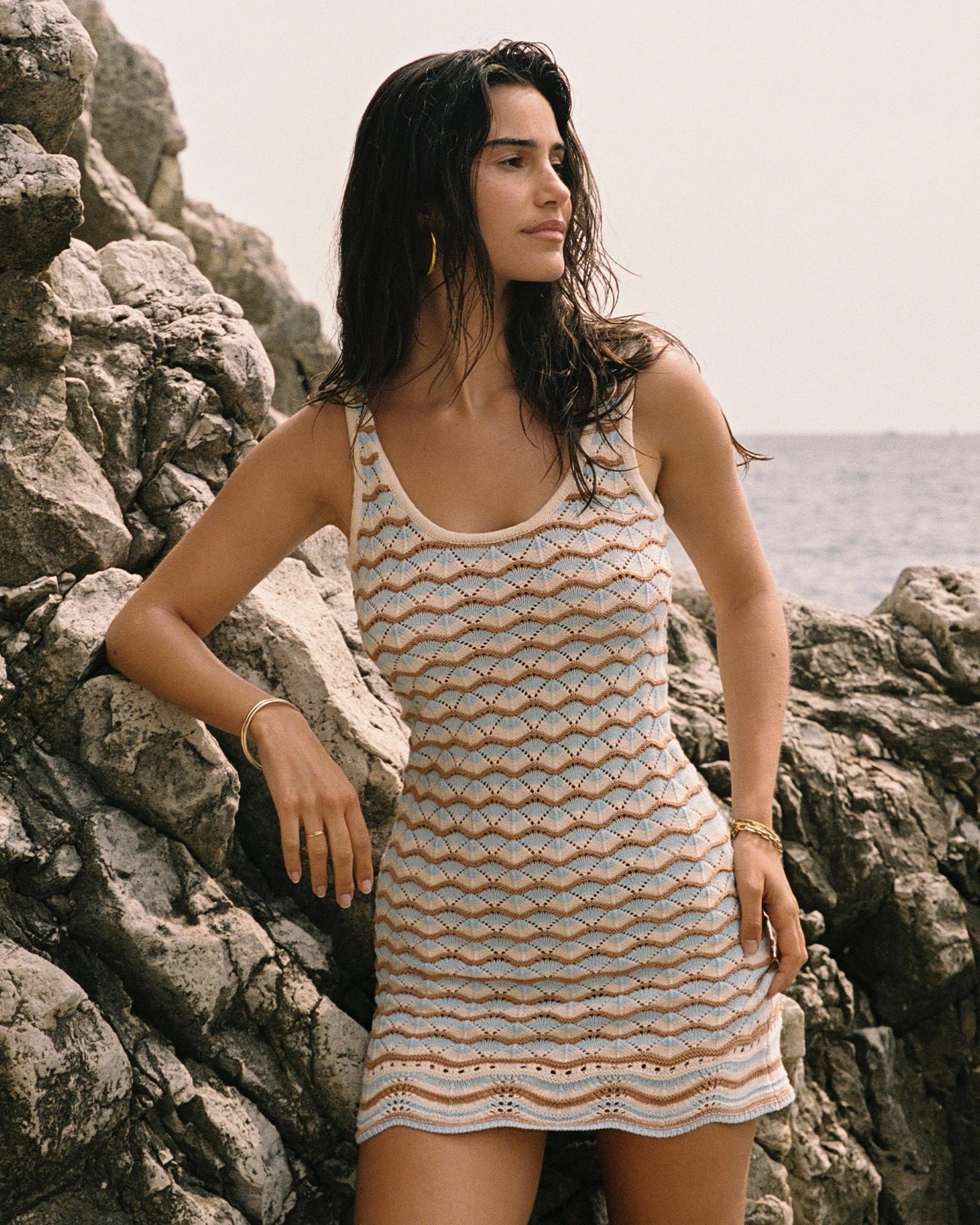 lspace under the sun linen mini dress L*Space Under The Sun Dress - White - White