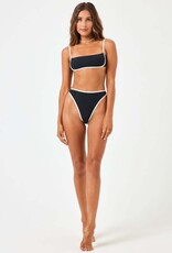 L Space Nora Ribbed Bottom Bitsy