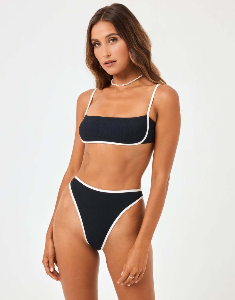 L Space Nora Ribbed Bottom Bitsy