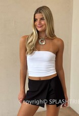 Woven Wrap Skort