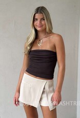 Woven Wrap Skort