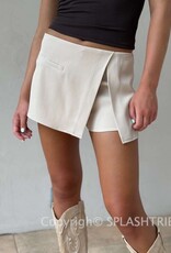 Woven Wrap Skort