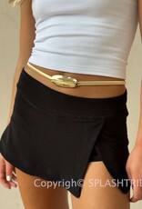 Slit Front Micro Skort