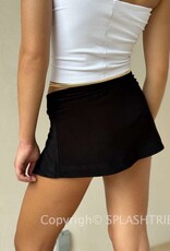 Slit Front Micro Skort
