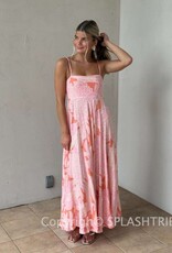 Cami Strap Large Floral Maxi Dress