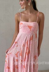 Cami Strap Large Floral Maxi Dress