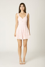 Bree Lace Tie Back Mini Dress