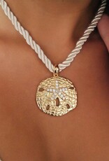 Sand Dollar Pendant Necklace G