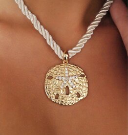 Sand Dollar Pendant Necklace G