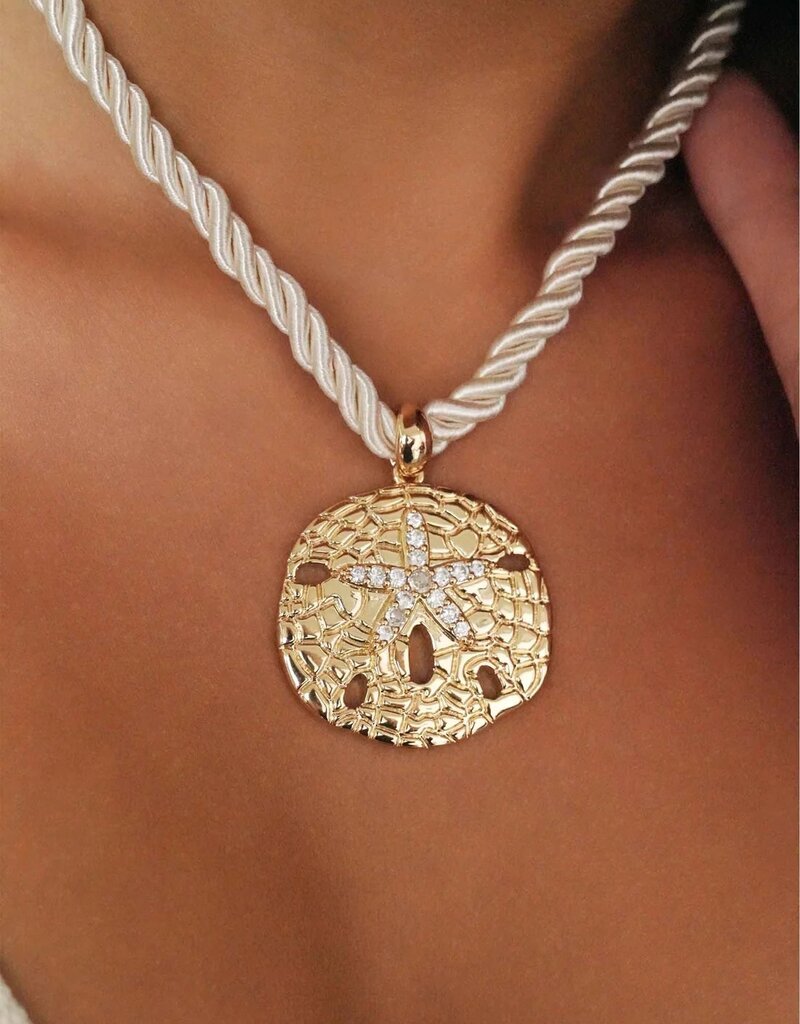 Sand Dollar Pendant Necklace G