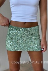 Sequin Micro Mini Skort