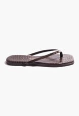 Square Toe Lily Croc Flip Flop Sandal