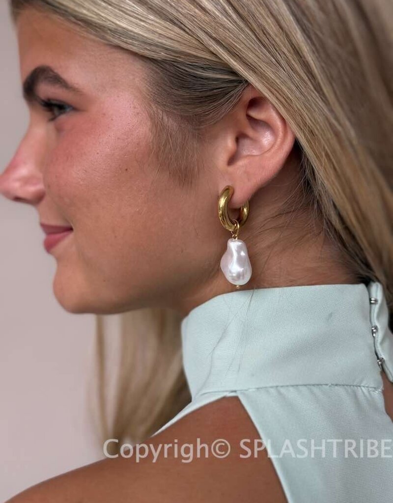 Pearl Drop Earrings G