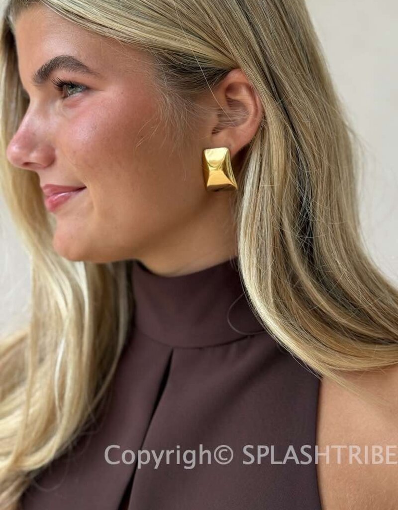 Minimalist Geometric Stud Earrings G