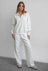 Fleece Wide Leg Sweatpants