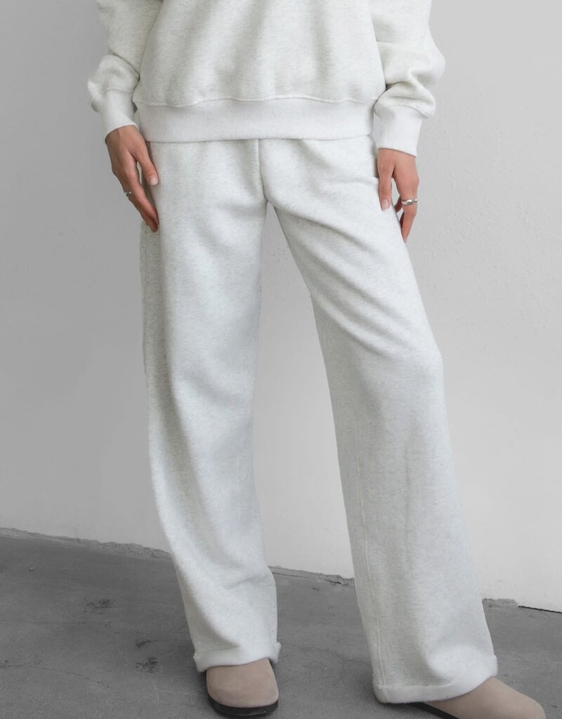 Fleece Wide Leg Sweatpants
