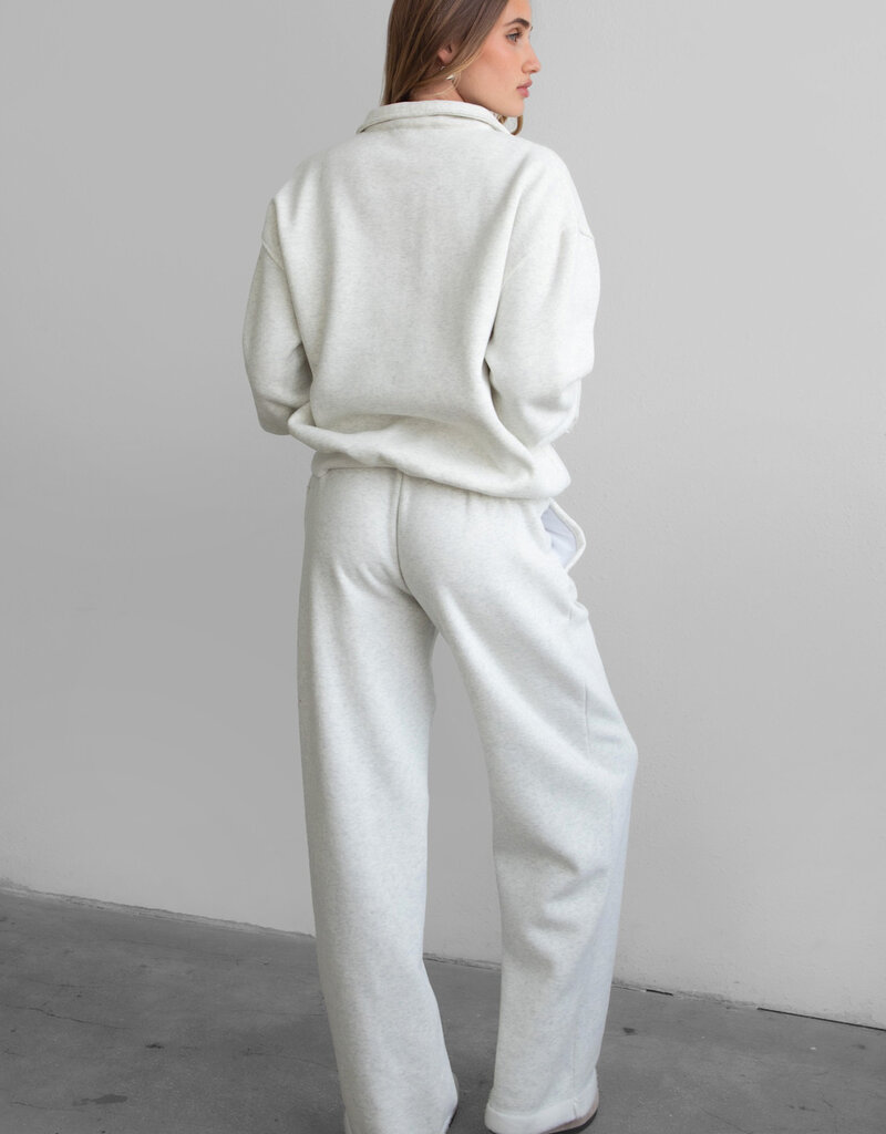 Fleece Wide Leg Sweatpants