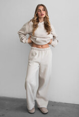 Fleece Wide Leg Sweatpants