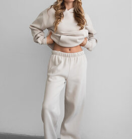 Fleece Wide Leg Sweatpants
