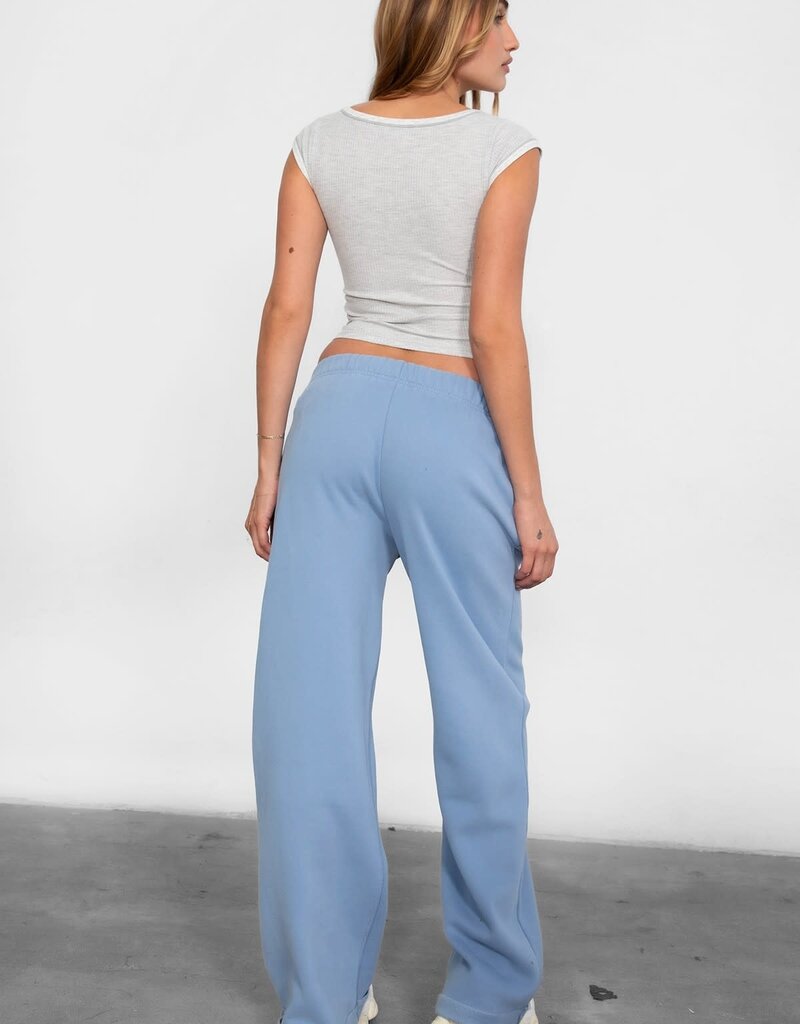 Fleece Wide Leg Sweatpants