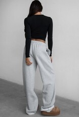 Fleece Wide Leg Sweatpants