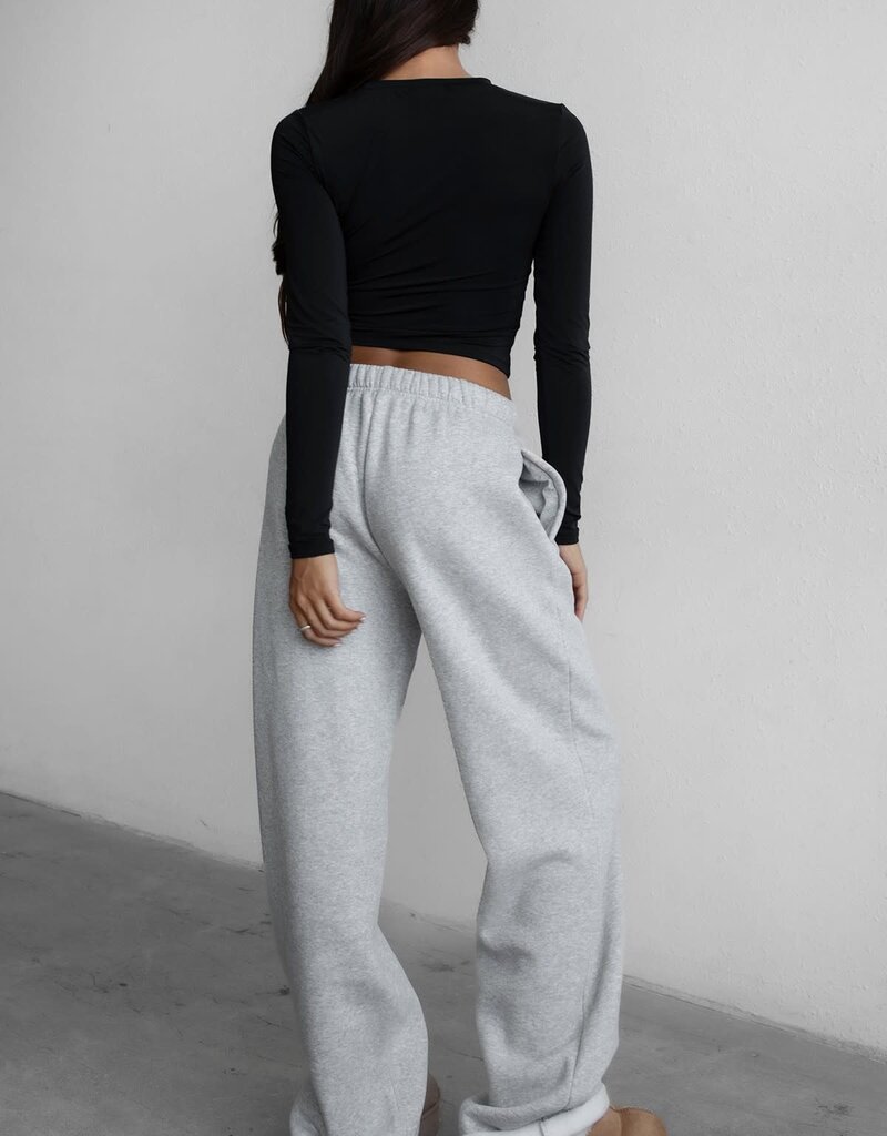 Fleece Wide Leg Sweatpants