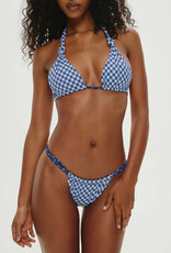 Frankies Bikinis Kealy Reversible Halter Bikini Top