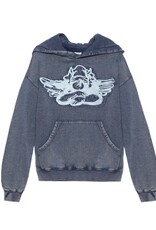 Boys Lie Blue Stitch Me Up Racer Hoodie Sweatshirt