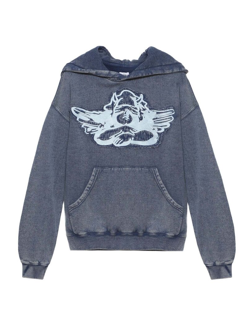 Boys Lie Blue Stitch Me Up Racer Hoodie Sweatshirt