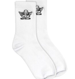 Boys Lie Boys Lie Black Logo Sock O/S