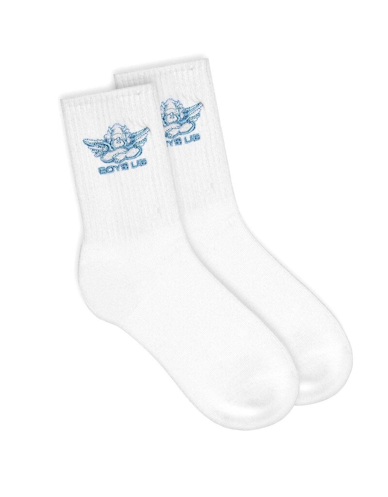Boys Lie Boys Lie Blue Logo Sock O/S