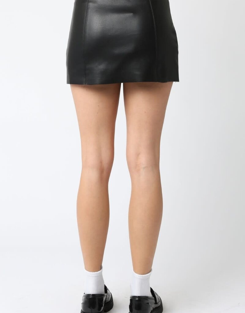 Tessa Faux Leather Mini Skirt