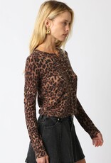 Leopard Lightweight Cardigan Sweater