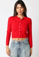 Gianna Cropped Cardigan Sweater