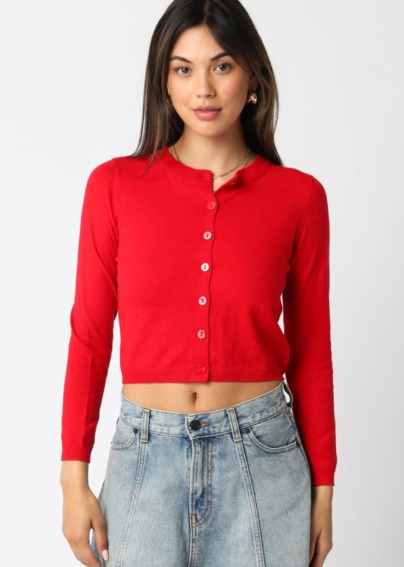 Gianna Cropped Cardigan Sweater