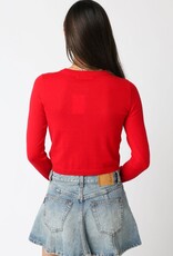 Gianna Cropped Cardigan Sweater