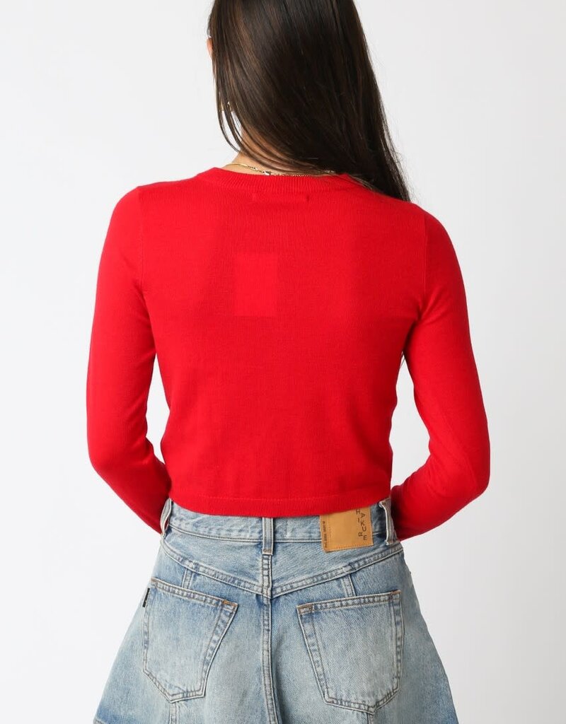 Gianna Cropped Cardigan Sweater