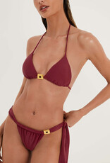 VIX Solid Liza Tri Bikini Top