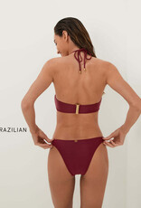 VIX Solid Liza Bandeau Bikini Top