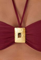 VIX Solid Liza Bandeau Bikini Top