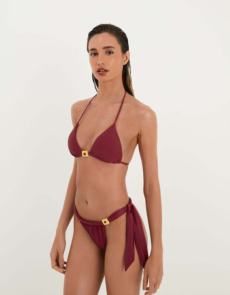 VIX Solid Liza Tanga Cheeky Bikini Bottom