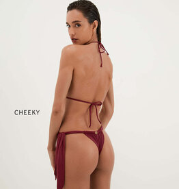 VIX Solid Liza Tanga Cheeky Bikini Bottom