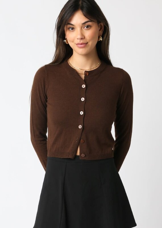 Gianna Cropped Cardigan Sweater