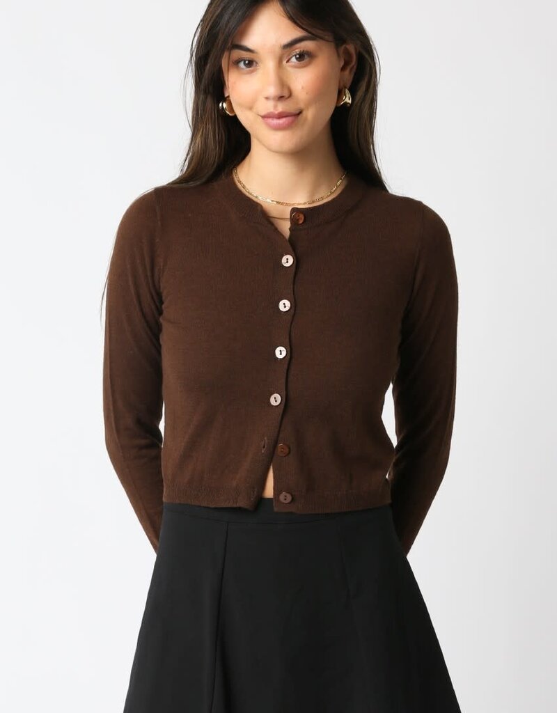 Gianna Cropped Cardigan Sweater
