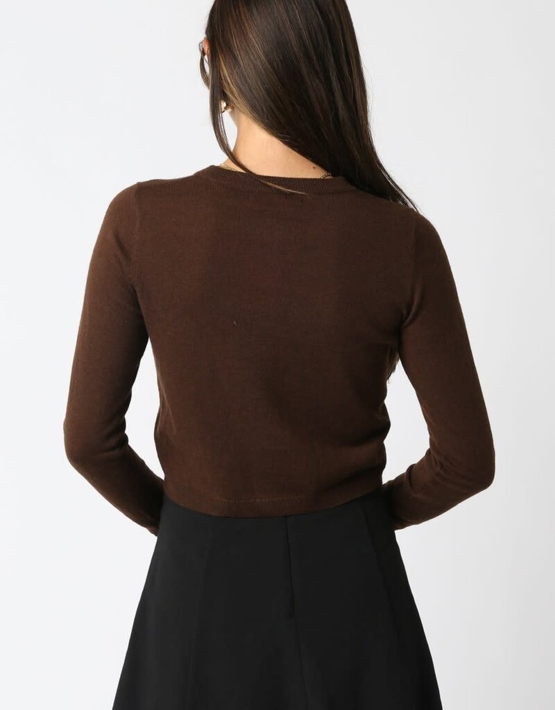 Gianna Cropped Cardigan Sweater