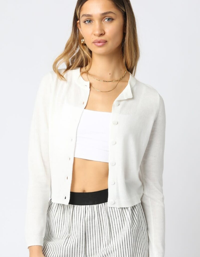 Gianna Cropped Cardigan Sweater