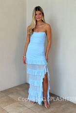 Ruffle Corset Maxi Dress