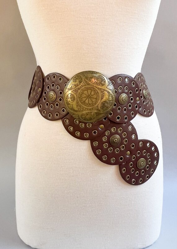 Disc Belt O/S Brown