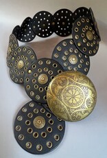 Disc Belt O/S Black Gold